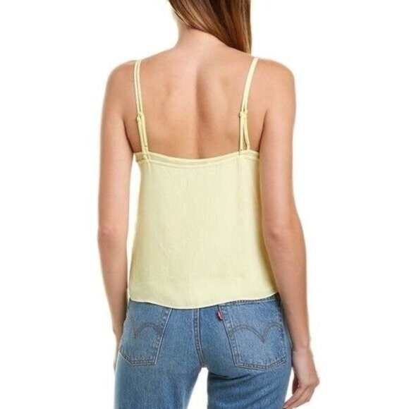 Vince. Double Layer Spaghetti Strap Relaxed Fit Scoop Neck Camisole Tank Top NWT - Picture 9 of 16